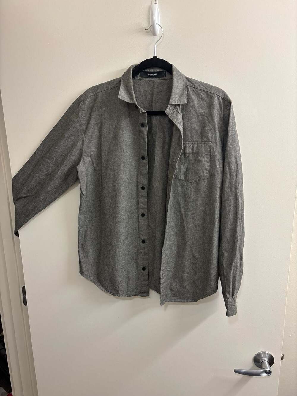 Dark grey melange M Grindle Shirt Ls